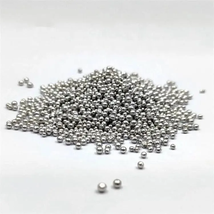 China Factory Used for Precision Testing of Solder Mold 1-3mm Tin Bismuth Alloy Pellet Sn42bi58