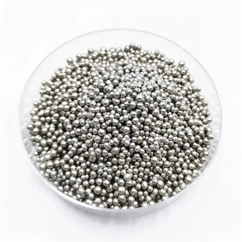 0.2-6mm Vanadium Aluminum Alloy Silver Bismuth Lead Tin Alloy Pellets