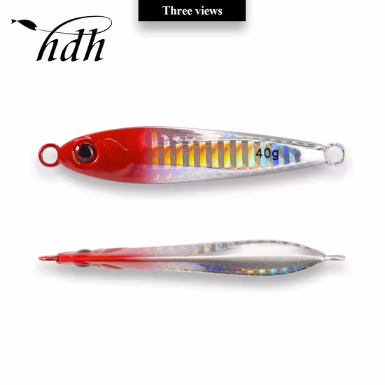 60 グラム/80 グラム/100 グラム/130 グラム/160 グラムリード釣り餌メタルジグルアー発光釣りルアーハードスロージグルアー